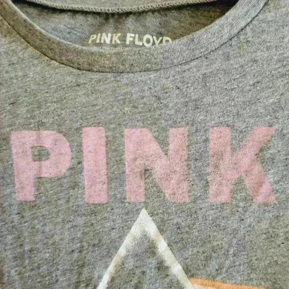 Pink Floyd Dark Side of the Moon T-Shirt Short Sleeve, Sz XL Gray Color - Picture 7 of 7